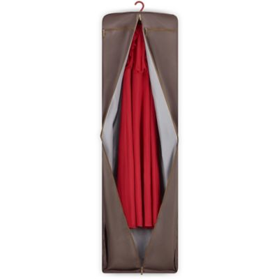 Image showing  Chatelet Air 2.0 Garment Cover for Hanging Clothes, Suits & Dresses in Chocolate