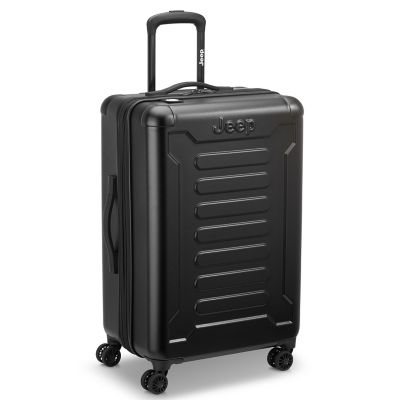 Image showing  Jeep JHOO4C 3 pc. Expandable Hardside Luggage Set with Carry-On, Medium & Large Suitcases in Black