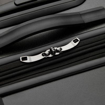 Image showing 8 th Delsey Jeep JHOO4C 3 pc. Expandable Hardside Luggage Set with Carry-On, Medium & Large Suitcases in Black