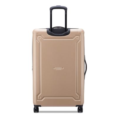 Image showing  Jeep JHOO4C 3 pc. Expandable Hardside Luggage Set with Carry-On, Medium & Large Suitcases in Beige