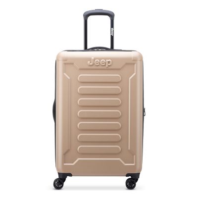Image showing 9 th Delsey Jeep JHOO4C 3 pc. Expandable Hardside Luggage Set with Carry-On, Medium & Large Suitcases in Beige