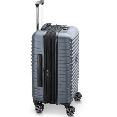 Image showing 5 th Delsey Cruise 3.0 3 pc. Smart Luggage Set with Carry-On, Medium and Large Suitcases in Graphite