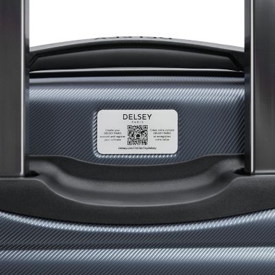 Image showing 6 th Delsey Cruise 3.0 3 pc. Smart Luggage Set with Carry-On, Medium and Large Suitcases in Graphite