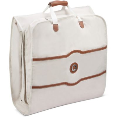 Delsey Chatelet Air 2.0 Garment Cover for Hanging Clothes, Suits & Dresses in Angora