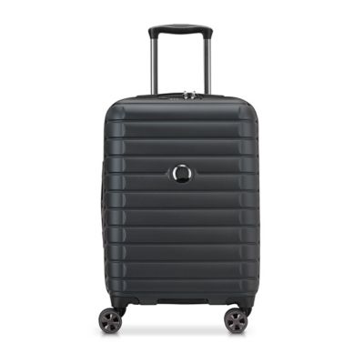 Image showing 7 th Delsey Shadow 5.0 3 pc. Smart Luggage Set with Carry-On, Medium and Large Suitcases in Black