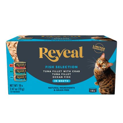 Reveal Fish Selection 18 x 2.47 oz. Can Multipack