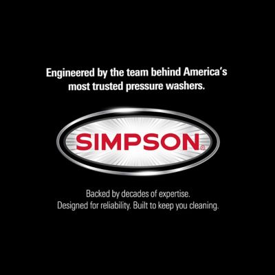 Image showing 9 th SIMPSON MegaShot 3400 PSI at 2.5 GPM CRX with OEM Pump Cold Water Gas Pressure Washer