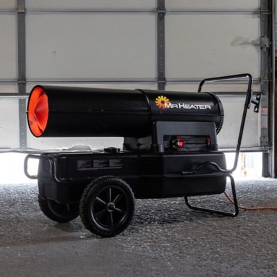 Image showing  210,000 BTU Forced Air Kerosene Outdoor Space Heater