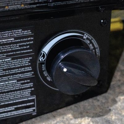 Image showing  125,000 BTU Forced Air Propane Space Heater with 10 ft. Hose and Regulator