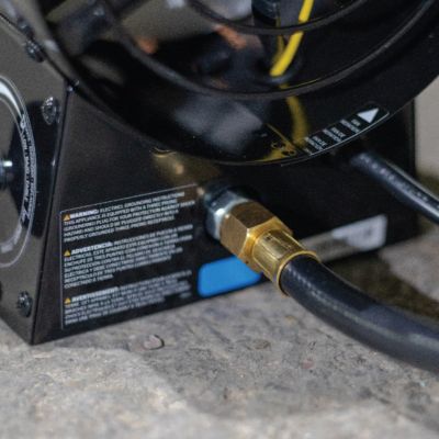 Image showing 6 th Mr. Heater 125,000 BTU Forced Air Propane Space Heater with 10 ft. Hose and Regulator