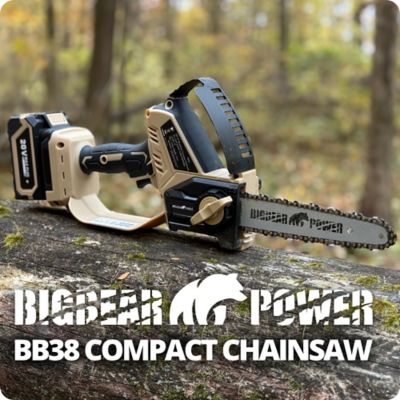 Image showing  8 in. 20 V Cordless Brushless Chain Saw