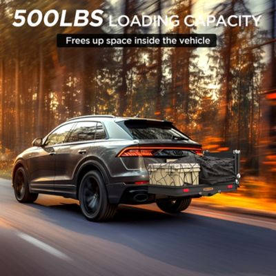 Image showing  Aluminum cargo carrier 60X30in with ramp