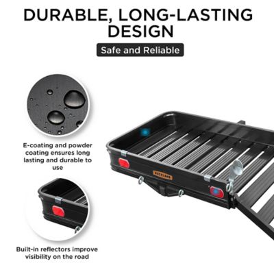 Image showing  Aluminum cargo carrier 60X30in with ramp