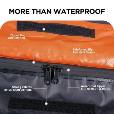 Image showing 6 th Rockland Waterproof Rooftop Cargo Bag, 44 x 34 x 17in.