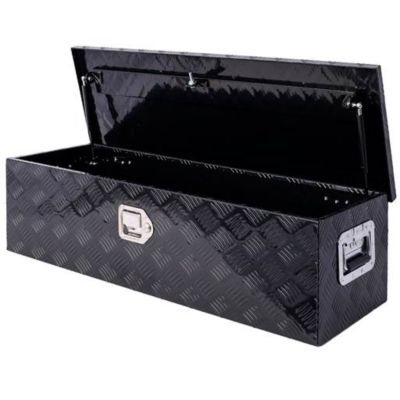 Image showing  39 in. Aluminum Truck Bed Tool Box with Lock Keys