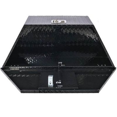 Image showing 5 th TMB 39 in. Aluminum Truck Bed Tool Box with Lock Keys, Black