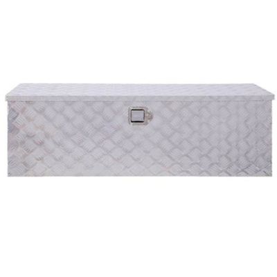 Image showing  48 in. Aluminum Truck Bed Tool Box with Lock Keys, silver