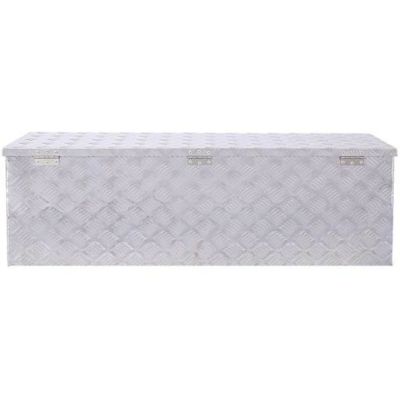 Image showing  48 in. Aluminum Truck Bed Tool Box with Lock Keys, silver