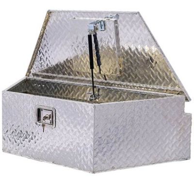 Image showing  39 in. Aluminum Truck Bed Tool Box with Lock