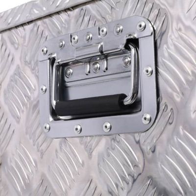 Image showing  39 in. Aluminum Truck Bed Tool Box with Lock, Silver