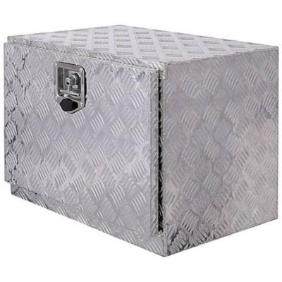 Image showing  24 in. Aluminum Truck Bed Tool Box with Lock Keys, Silver