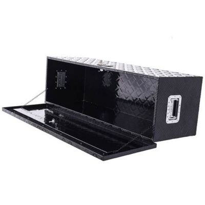 Image showing  48 in. Aluminum Truck Bed Tool Box with Lock Keys, Black