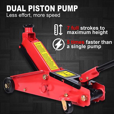 Image showing 6 th Eisen 3 Ton Hydraulic Floor Jack, Suv