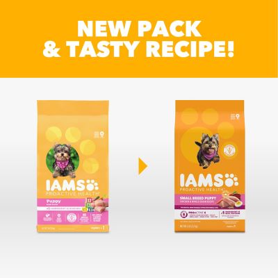 Image showing  ProActive Health Small Breed Puppy Chicken and Whole Grain Recipe Dry Dog Food, 5 lb. Bag