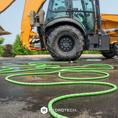 Image showing 7 th HydroTech 3/4 in. x 50 ft. ProSeries Expandable Max-Flow Hose, Green