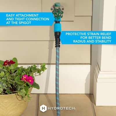 Image showing 6 th HydroTech 5/8 in. x 25 ft. Expandable Burst Proof Hose, Blue