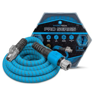 HydroTech 3/4 in. x 25 ft. Proseries expandable Max-Flow Hose, Blue
