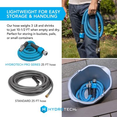 Image showing  3/4 in. x 25 ft. Proseries expandable Max-Flow Hose, Blue