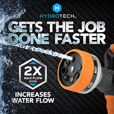 Image showing  Heavy Duty Fireman's 8 Pattern Nozzle