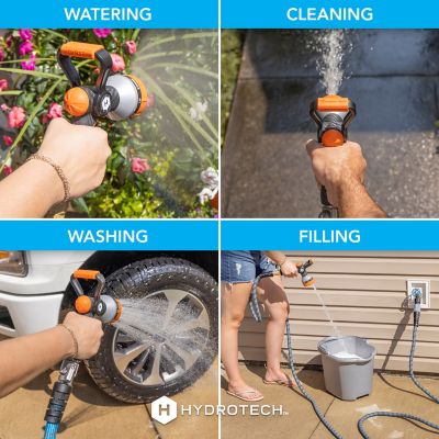 Image showing 6 th HydroTech Heavy Duty Fireman's 8 Pattern Nozzle