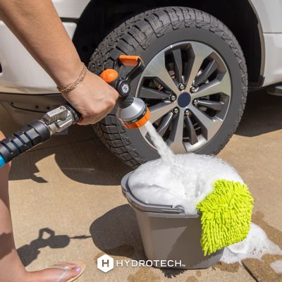 Image showing 8 th HydroTech Heavy Duty Fireman's 8 Pattern Nozzle