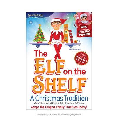 The Elf on the Shelf Posable Girl Scout Elf with Blue Eyes