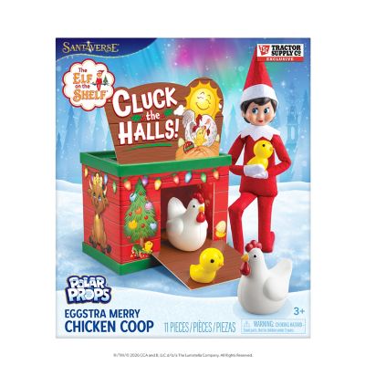 The Elf on the Shelf The Elf on the ShelfPolar Props Eggstra Merry Chicken Coop, TSC Exclusive