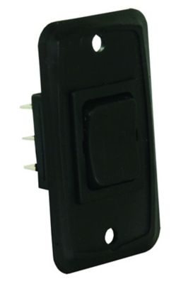 JR Products On-Off-On Multi Purpose Switch, Black, 12825