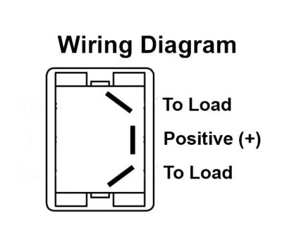 Image showing  On-Off-On Multi Purpose Switch, Black, 13835