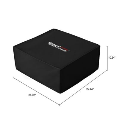 Image showing  24 in. Outdoor Tabletop Griddle Cover, Black