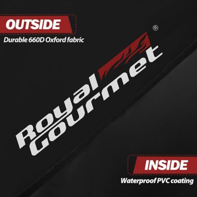 Image showing  24 in. Outdoor Tabletop Griddle Cover, Black