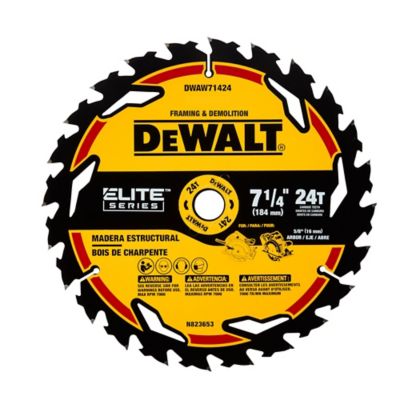Image showing  7-1/4 in. 24T Elite Series Framing/Demolition Saw Blade