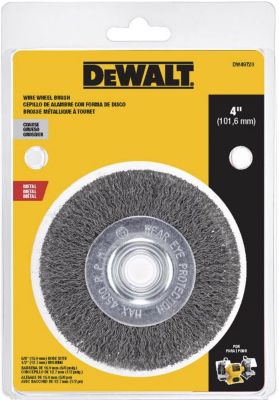 DEWALT Brush 4 in. Wire CRS Arbor