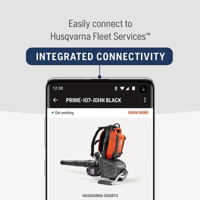 Image showing 8 th Husqvarna Backpack Blower, 550lbtx