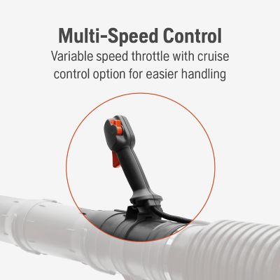 Image showing 7 th Husqvarna Backpack Blower, 580BTS