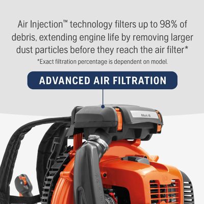 Image showing 8 th Husqvarna Backpack Blower, 580BTS