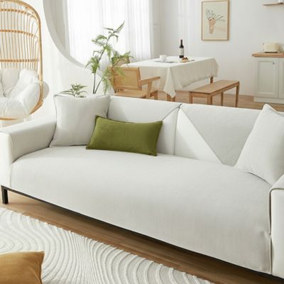 Image showing  Herringbone Chenille Couch Covers, 35.4 x 70.9in.