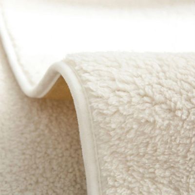 Image showing 5 th FunnyFuzzy Fau x Sherpa Fleece Couch Cover Protector, 35.4 x 63in.