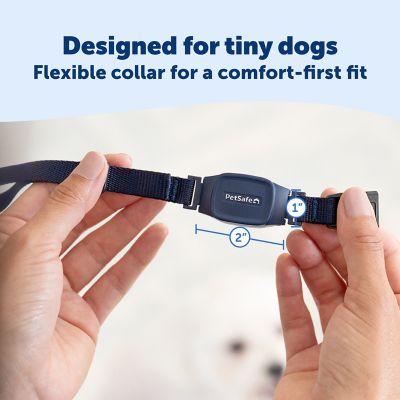 Image showing  NanoBark 2.0 Bark Collar for Small Dogs, Adjustable 4-15 in. Neck,Smart Bark Detection, Auto-Adjusting Static Correction