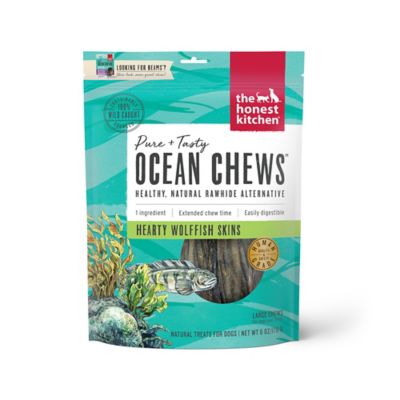 The Honest Kitchen Beams Ocean Chews, Wolffish Large 6 oz. Pouch